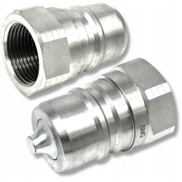 Hydraulic connector euro plug female thread 3 4