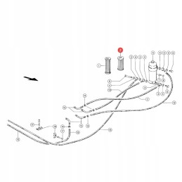 Claas engine fuel filter 068709 0 sf sk3440 1