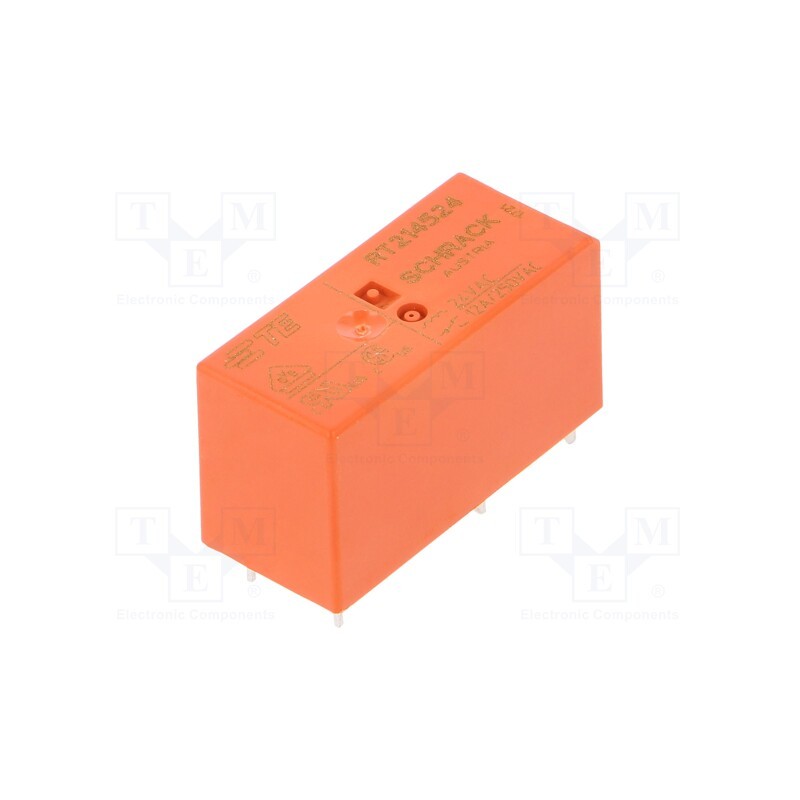 1 pcs x TE Connectivity - 5-1393239-9 - Relay: electromagnetic, SPDT, Ucoil: 24VAC, Icontacts max: 12A