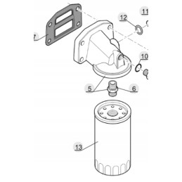 Original Manitou 476954 engine oil filter