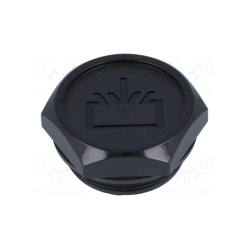 1 pcs x ELESA+GANTER - 58571 - Fill plug, without side hole, Thread: M40, Overall len: 24mm