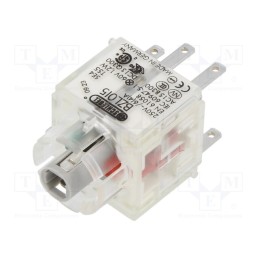 1 pcs x SCHLEGEL - BZLOI5 - Contact block, -30÷70°C, Illumin: yes, IP00, Contacts: NC + NO