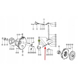 643510 0 clutch release mechanism spring