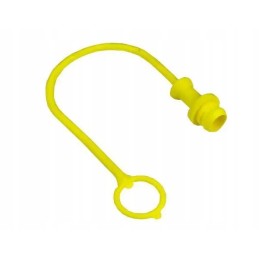 Cover with plug for quick connector socket 3 8