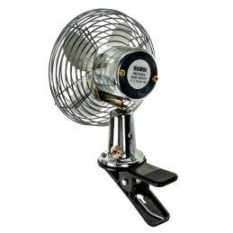 Rotary fan 24v, 6-piece metal shade