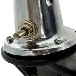 Rotary fan 24v, 6-piece metal shade