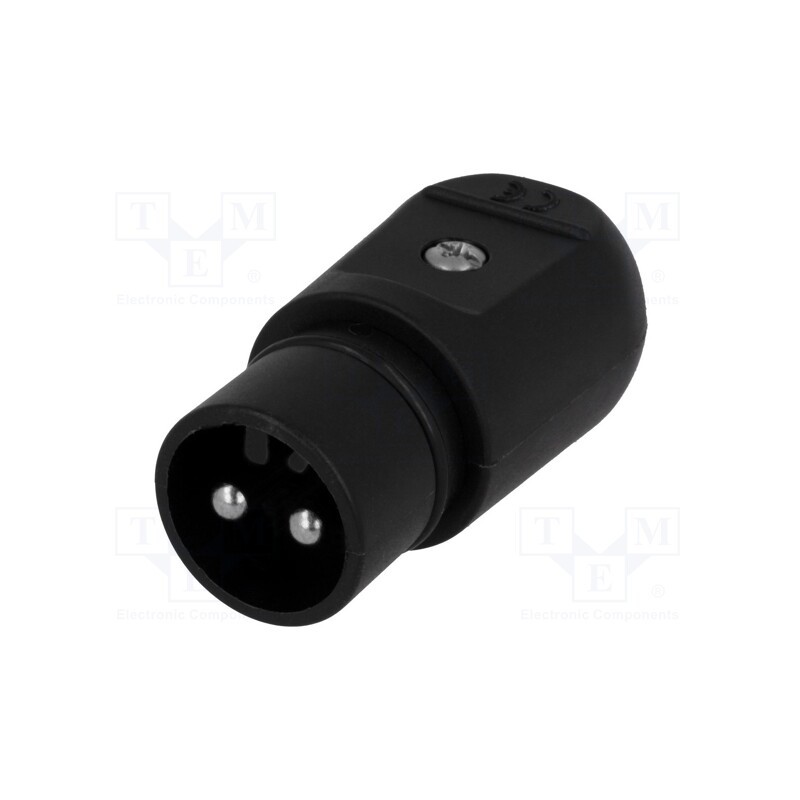 1 pcs x BREVE TUFVASSONS - WT SELV 48VAC 16A IP44 - Module: plug AC, 48VAC, 16A, IP34, PFS