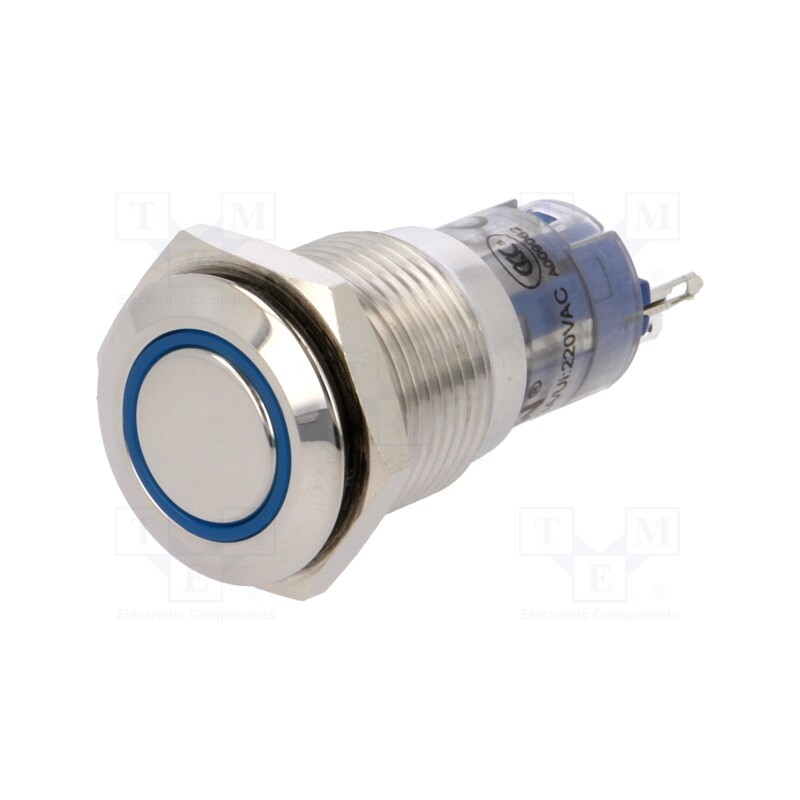 1 pcs x ONPOW - LAS2-GQF-11E/B24V/S-P - Switch: vandal resistant, Pos: 2, SPDT, 0.5A/220VAC, 1A/24VDC, IP65