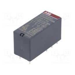 1 pcs x ABB - 1SVR405601R1000 - Relay: electromagnetic, SPDT, Ucoil: 24VDC, 8A, max.250VAC, PCB