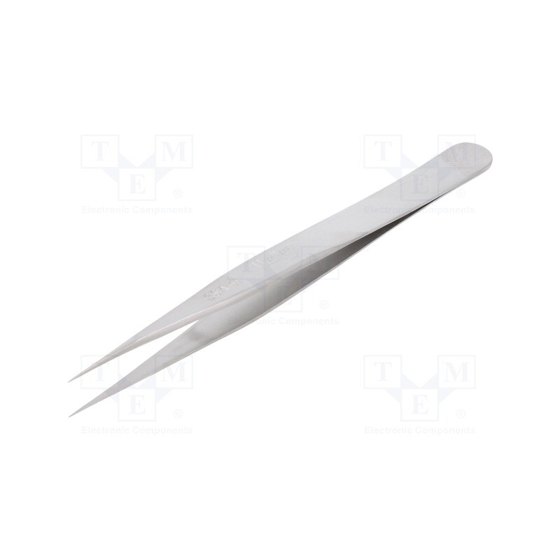 1 pcs x WELLER - 3SASL - Tweezers, 121mm, for precision works, Type of tweezers: straight
