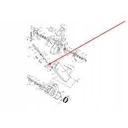 D40602100 hexagon screw of the bowl feeder