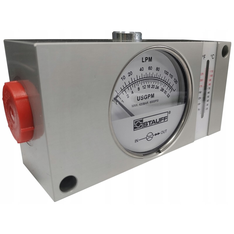 Flowmeter 5 120l 3 4 with thermometer