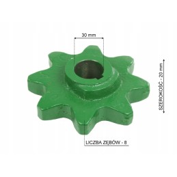 Elevator wheel z11211 john deere b126361 b129720 z