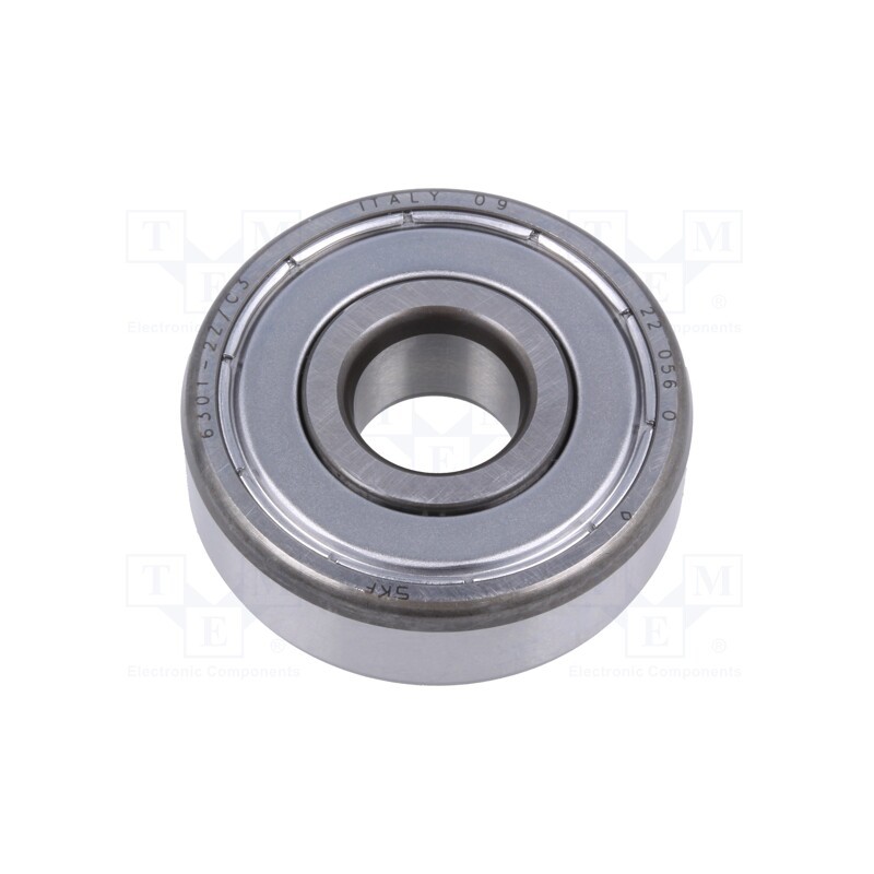 1 pcs x SKF - 6301-2Z/C3 SKF - Bearing: single row deep groove ball, Øint: 12mm, Øout: 37mm