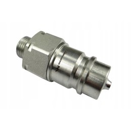Hydraulic quick connector euro plug m16x1 5 external