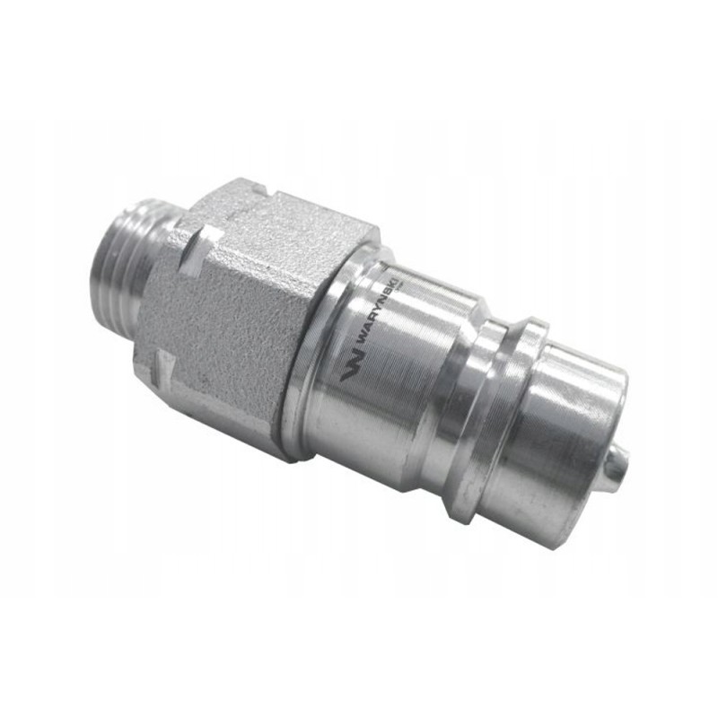 Hydraulic quick connector euro plug m18x1 5 external