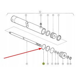 212877 0 sealing ring 63 x 3 53n