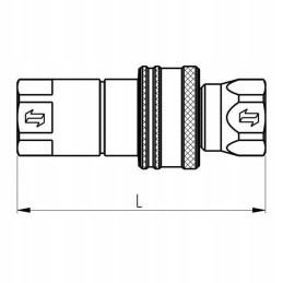 Nv1212saem quick connector plug 3 4 unf