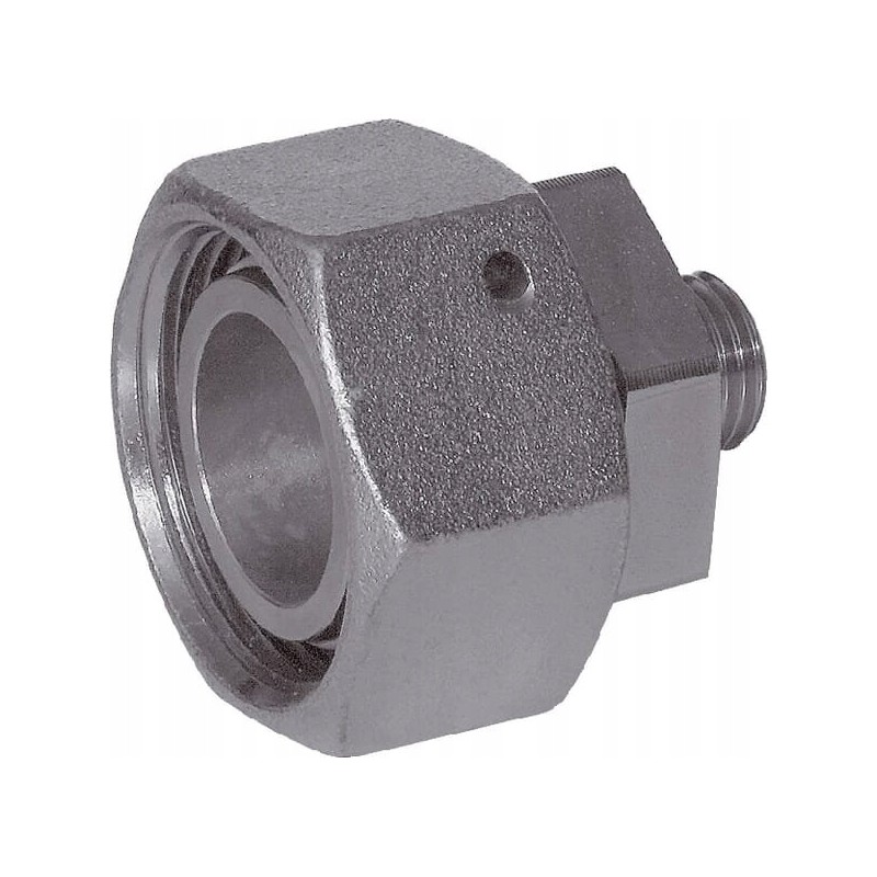 Straight connector with screws m36x2 28l m26x1 5 18l