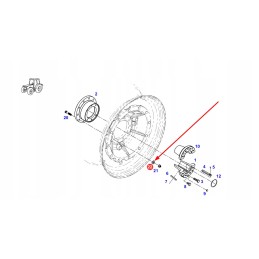 920700180030 wheel bolt washer m22