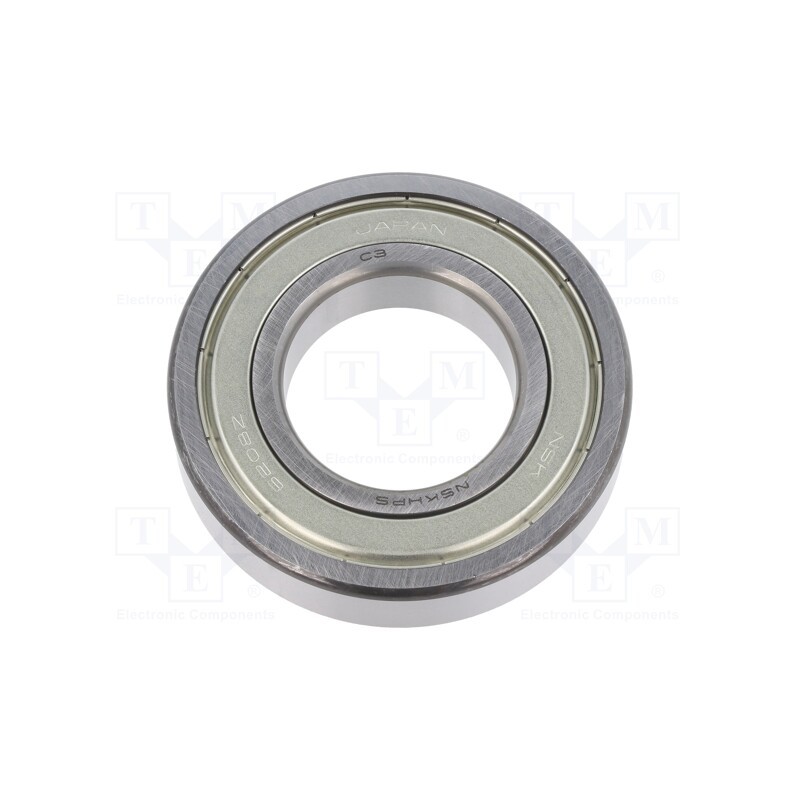1 pcs x NSK - 6208 ZZ C3 E NSK - Bearing: ball, Øint: 40mm, Øout: 80mm, W: 18mm, bearing steel