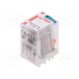 1 pcs x RELPOL - R3N-2013-23-1012-WT - Relay: electromagnetic, 3PDT, Ucoil: 12VDC, Icontacts max: 20A