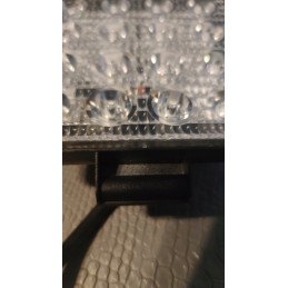 Halogen lamp, square LED searchlight, 12 24v