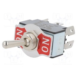 1 pcs x SWITCH COMPONENTS - TB2-2D-DC-1 - Switch: toggle, Pos: 2, DPDT, ON-ON, 20A/12VDC, 0÷55°C, 50mΩ, TB/TB2