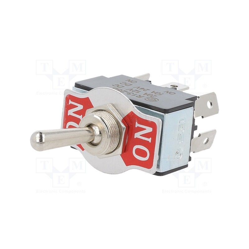 1 pcs x SWITCH COMPONENTS - TB2-2D-DC-1 - Switch: toggle, Pos: 2, DPDT, ON-ON, 20A/12VDC, 0÷55°C, 50mΩ, TB/TB2