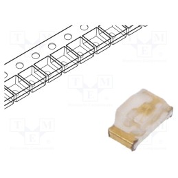 5 pcs x KINGBRIGHT ELECTRONIC - KPT-1608QBC-D - LED, SMD, 0603, blue, 40÷100mcd, 1.6x0.8x0.75mm, 130°, 3.3÷4V, 20mA