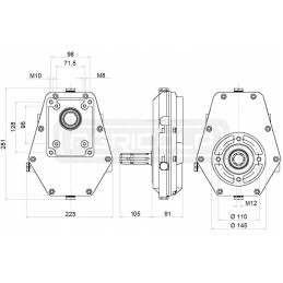 Multiplier 1 3 8 w pump 40l wl hydrolider