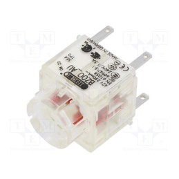 1 pcs x SCHLEGEL - BZOO_AU - Contact block, -30÷70°C, IP00, Contacts: NC x2, 3mm
