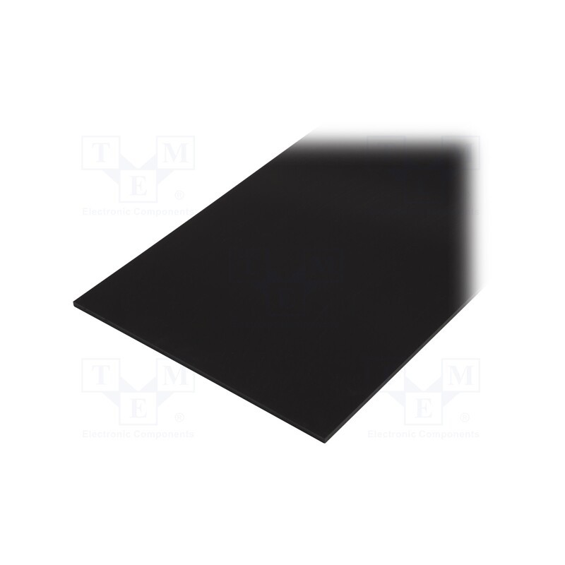 1 pcs x MITSUBISHI CHEMICAL ADV. MATERIALS - 30401196C025061010 - Sheet, Dim: 610x1000mm, Thk: 25mm, black, Features: antistatic