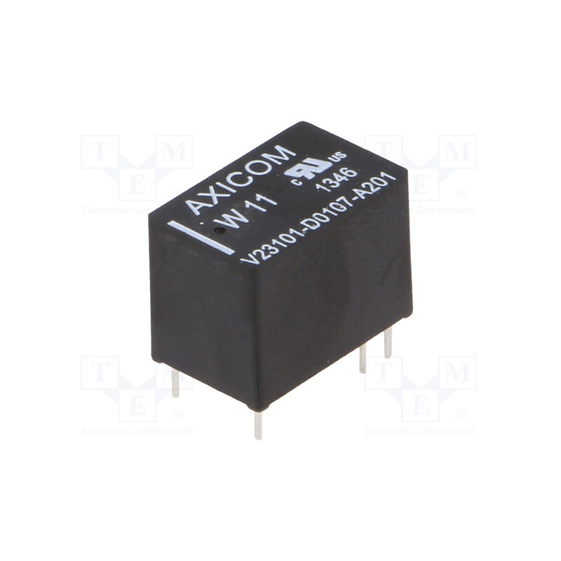 1 pcs x TE Connectivity - 3-1393779-5 - Relay: electromagnetic, SPDT, Ucoil: 24VDC, Icontacts max: 1.25A