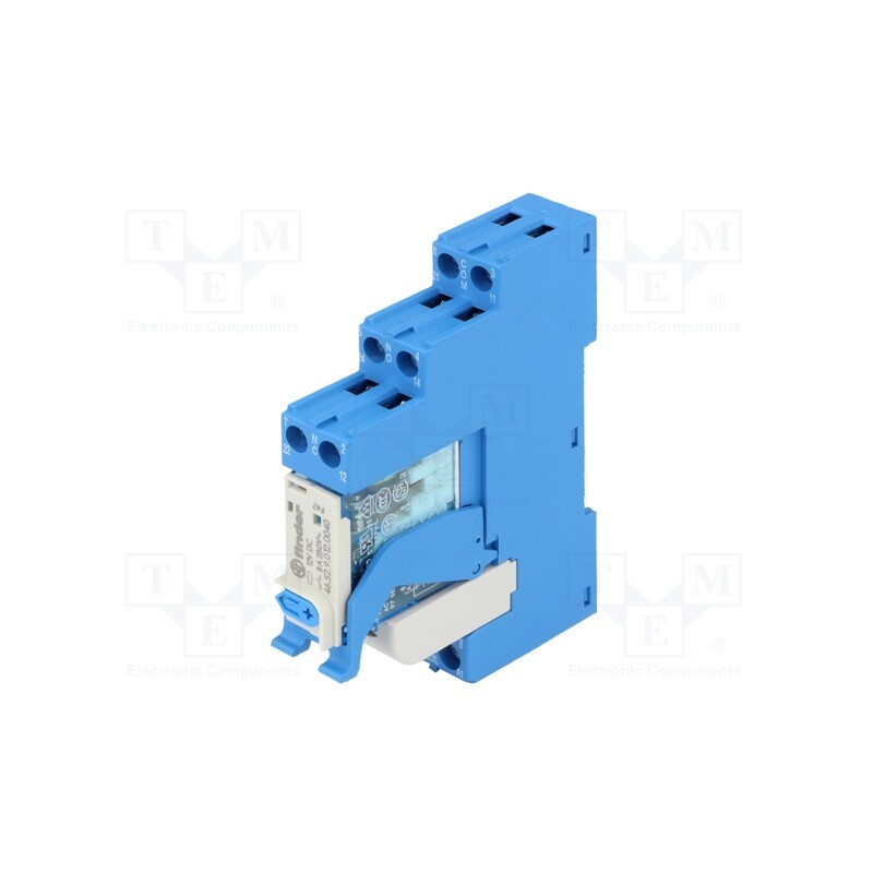 1 pcs x FINDER - 4C.02.9.012.0050SPA - Relay: interface, DPDT, Ucoil: 12VDC, 8A, 8A/250VAC, 8A/30VDC, 2kVA