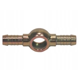 Pressed-in end, straight, eyelet, type L