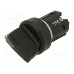 1 pcs x SIEMENS - 3SU1002-2BL10-0AA0 - Switch: rotary, 22mm, Stabl.pos: 3, black, round, Pos: 3