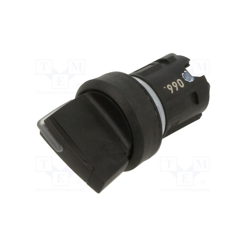 1 pcs x SIEMENS - 3SU1002-2BL10-0AA0 - Switch: rotary, 22mm, Stabl.pos: 3, black, round, Pos: 3