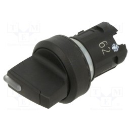 1 pcs x SIEMENS - 3SU1002-2BC10-0AA0 - Switch: rotary, 22mm, Stabl.pos: 1, red, yes, IP66,IP67,IP69K, round