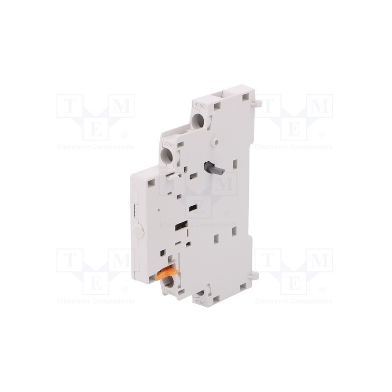 1 pcs x LS ELECTRIC - MMS-LX 1A1B - Auxiliary contacts, NO + NC, side, Leads: screw terminals