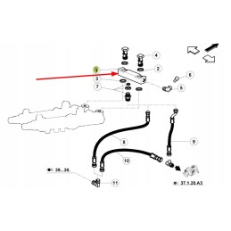 7700042779 brake valve strip