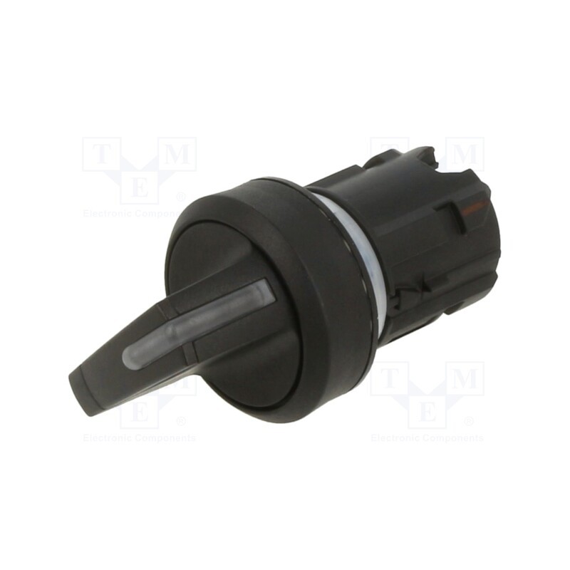 1 pcs x SIEMENS - 3SU1002-2BF10-0AA0 - Switch: rotary, 22mm, Stabl.pos: 2, black, round, Pos: 2