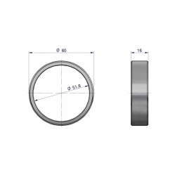 Crankshaft pulley bushing c 330