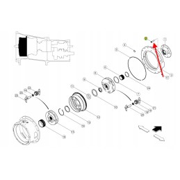 0011343740 gearbox housing screw