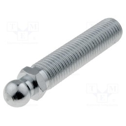 1 pcs x ELESA+GANTER - SM-14-M16X68 - Pin, M16, Plunger mat: steel, Ø: 14mm, Plating: zinc