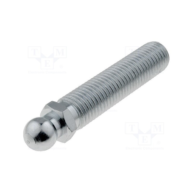 1 pcs x ELESA+GANTER - SM-14-M16X68 - Pin, M16, Plunger mat: steel, Ø: 14mm, Plating: zinc