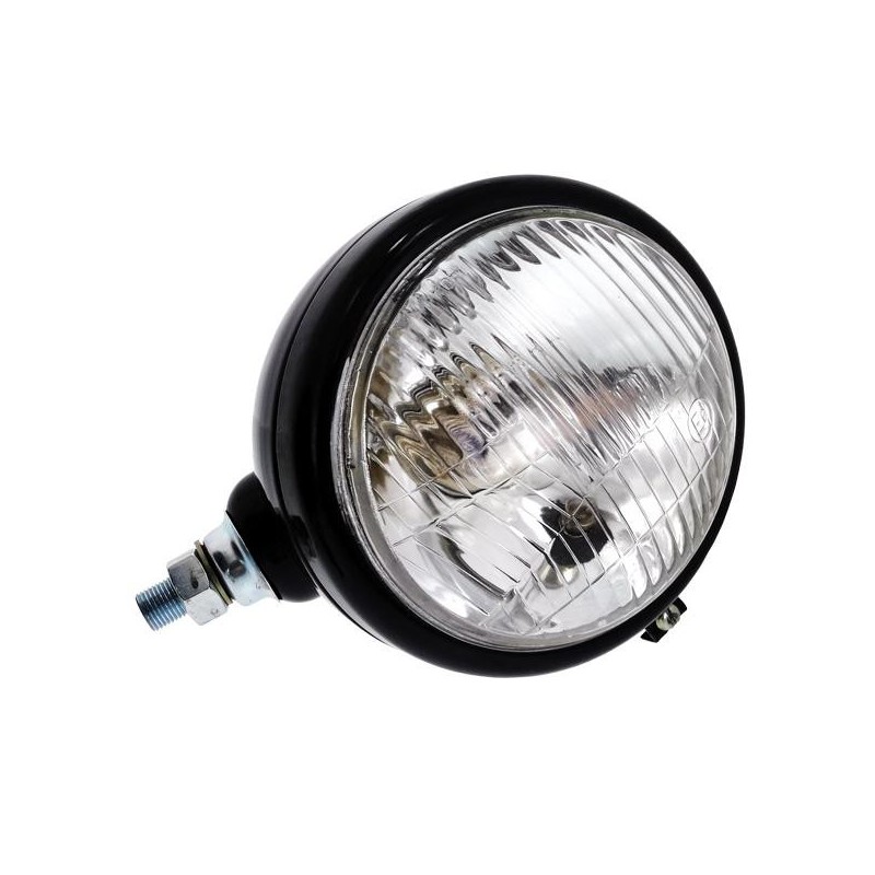 Headlight left metal c 360 c 330 round with