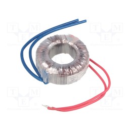 1 pcs x INDEL - TST 20/005 - Transformer: toroidal, 20VA, 230VAC, 14V, 1.42A, Leads: cables, IP00
