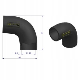 Radiator hose elbow case 3132719r1 Warynski