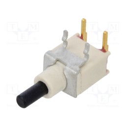 1 pcs x C&K - EP11SD1AGE - Switch: push-button, Pos: 2, SPST-NO, 1A/120VAC, 1A/28VDC, OFF-(ON)